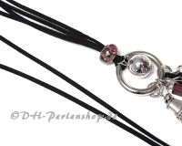 Metallring � 23mm Connector hellsilber - 5 St�ck