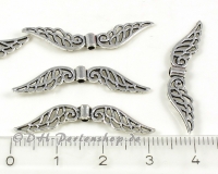 Metallperlen Fl�gel Engelsfl�gel 32mm - 20 St�ck