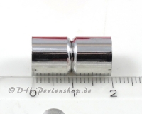 Magnetverschluss �  9mm platinsilber - 1 St�ck