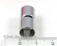 Magnetverschluss �  9mm platinsilber - 1 St�ck