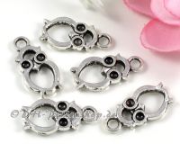 Anh�nger Eule 21mm Metall antiksilber - 10 St�ck