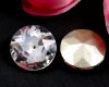 Diamond Cut Cabochon 18mm Crystal - 1 St�ck