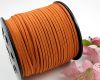 Veloursband Meterware Orange - 2 m