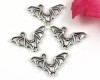 Anh�nger Fledermaus Metall antiksilber - 5 St�ck