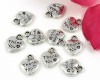 Metallanh�nger Herzen Thank you - 10 St�ck