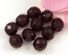 Glasschliffperlen  8mm Garnet  - 15 St�ck