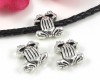 Modulperle Gro�lochperle Frosch - 5 St�ck