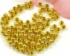 Metallperle Rundperlen 3mm Gold - 100 St�ck