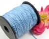 Wachskordel 1mm Hellblau - 5 Meter