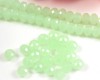 Facettierte Rondelle 4x6mm Jadegreen alabaster - 50 St�ck