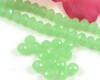 Facettierte Rondelle 6x8 mm Jade Green Opal - 25 St�ck