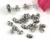 Metallkappen, Ohrringstopper, Edelstahl - 50 St�ck