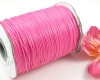 Synthetikkordel 1mm Pink - 5 Meter