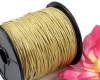 Wachskordel 1mm Beige - 5 Meter