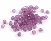 Glasschliffperlen  4mm Crystal col. Lila - 100 St�ck