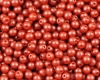 Rundperlen 4mm Pastel Dark Coral - 100 St�ck