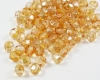 Glasschliffperlen 4mm Crystal Light Aprikot Brandy - 100 St�ck
