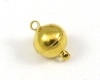 Power Magnetverschluss � 10mm goldfarben - 1 St�ck