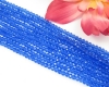 Facettierte Rondelle 3x4mm Sapphire - 1 Strang (150)