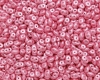 MiniDuo Beads 2x4mm Pastel Pink - 10g