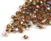 Bicones 3mm Topas Rainbow Copper - 50 St�ck