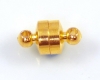 Power Magnetverschluss �  6mm gold - 1 St�ck