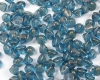 Button Beads 4mm Crystal GT Shadows - 50 St�ck