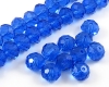 Facettierte Rondelle 8x10 mm Blau - 15 St�ck