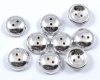 Glas Cup Button Beads Full Labrador - 1 St�ck
