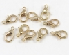 Karabiner Verschluss 12mm gold - 10 St�ck