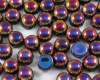 2-hole Cabochon 6mm Crystal Full Sliperit - 10 St�ck
