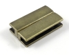 Magnetverschluss 30 x 18mm bronze - 1 St�ck