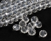 Facettierte Rondelle 4x6mm Crystal - 29 St�ck