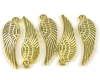 Anh�nger Fl�gel Engelsfl�gel 30mm gold - 10 St�ck