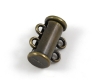 2-Strang Schiebeverschluss antikbronze - 1 St�ck