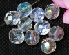 Glasschliffperlen 10mm Crystal AB - 10 St�ck