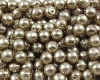 Rundperlen Pearl Coat 6mm Lt. Brown - 25 St�ck