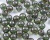 Rundperlen 6mm Crystal Grey Luster - 36 St�ck