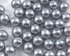Rundperlen Pearl Coat 8mm Silver-Gray - 20 St�ck