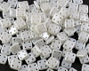 Quadra Tile Beads Pastel White - 5g