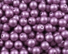 Rundperlen  6mm Metallic Berry Mat 29428 - 25 St�ck