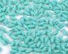 Dagger  6 x 2,5 mm Opaque Turquoise Mat - 5g