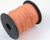 Wachskordel 1mm Orange - 5 Meter