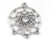 Anh�nger Dream Catcher 28mm antiksilber - 1 St�ck