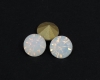 Resin Chaton 8mm White Opal SS39 - 4 St�ck