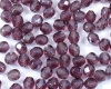 Glasschliffperlen  6mm Amethyst Luster - 25 St�ck