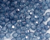 Glasschliffperlen  3mm Crystal Tarakota Blue - 100 St�ck