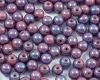 Rundperlen 4mm Purple Nebula - 25 St�ck