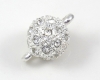B-Ware Magnetverschluss � 10mm mit Strass - 1 St�ck