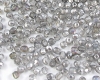 Glasschliffperlen  3mm Crystal Graphite Silver - 100 St�ck